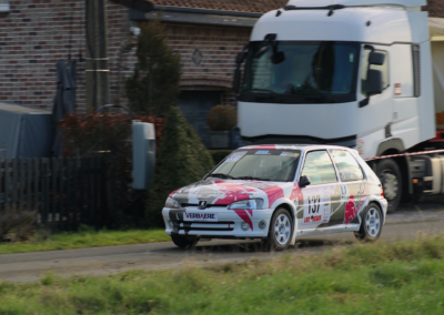 Livrée graphique Peugeot 106 N2 Quentin Delelys GSA compétition Motorsport Graphic Design