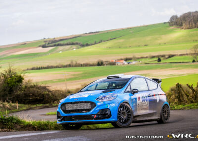 Livrée graphique Ford Fiesta Rally3 Sébastien Taterka Team Chazel technologie course Motorsport Graphic Design